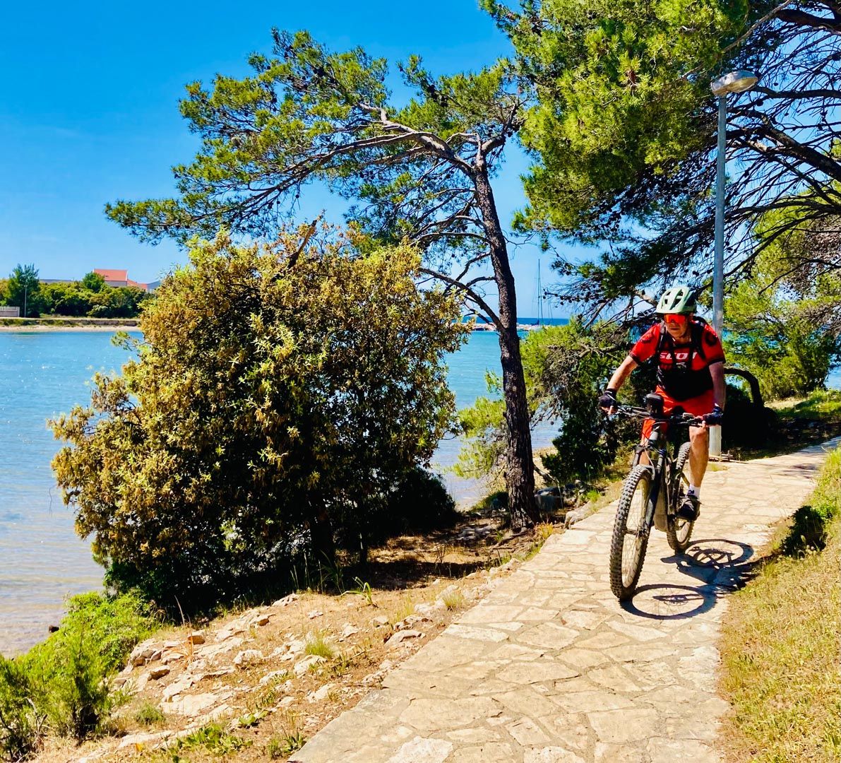 mit dem e-Bike bequem durch Kroatien